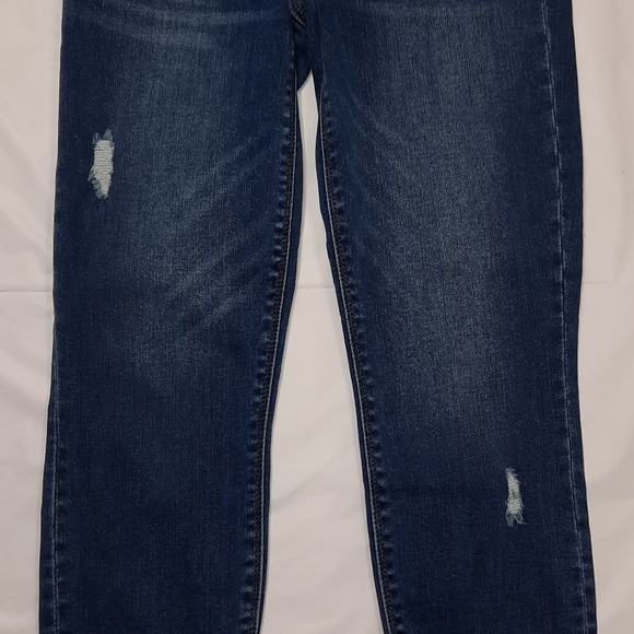 Spanx | Petite Distressed Ankle Skinny Pull On Jeans Size XS NWT - Picture 12 of 12